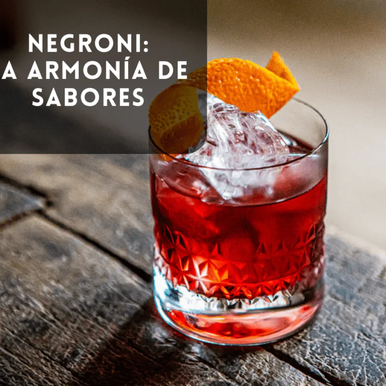 Negroni: La Armonía de sabores en un cóctel