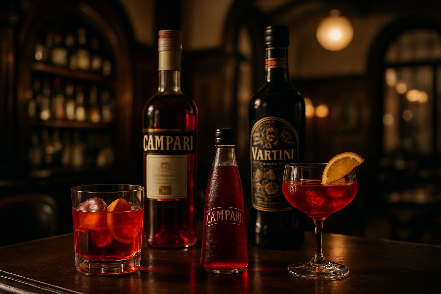 Campari Bar Manero, aperitivo italiano en Madrid