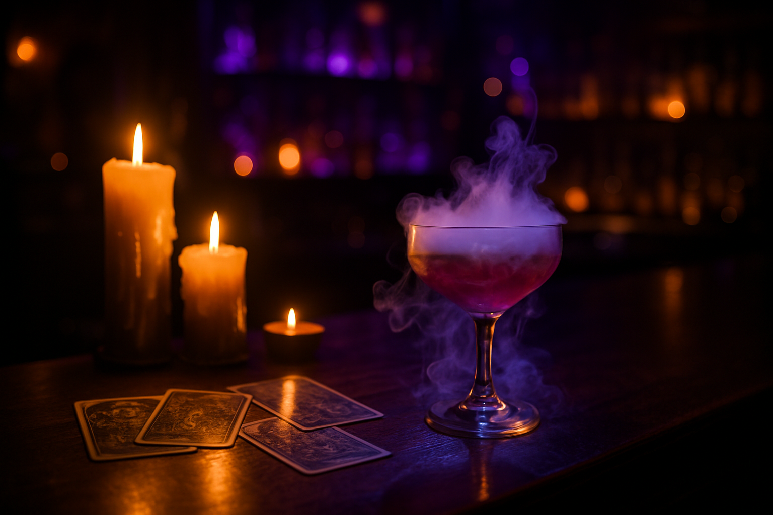 Esotérica, speakeasy de cócteles mágicos en Madrid